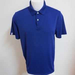Sz L RLX Ralph Lauren Men's Polyester #43R Golf Polo Shirt